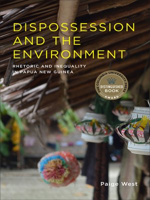 cover image of Dispossession and the Environment